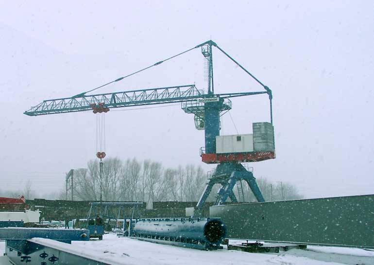 Portal cranes