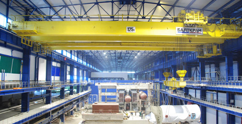 BALTKRAN overhead crane capacity 125/20 tonn